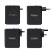 Picture of Startech.Com 140W Usb-C Wall Charger, 3x USB-C/1x Usb-A, Pd 3.1 International Gan Power Adapter for Macbook/Dell Xps/Inspiron - 3114GCU-WALL-CHARGER