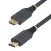 Picture of Startech.Com 15ft (4.5m) High Speed Hdmi Cable with Gripping Connectors, 4K 60Hz/1440p 144Hz, HDR10/HDCP 2.2/Arc, 18Gbps, Uhd Hdmi 2.0 Cord for Tv/Monitor/Display, Tpe Jacket - HDMI2-CABLE-GRIP-15F