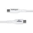 Picture of Startech.Com 3m (9.8ft) Usb-A To Usb-C Charging Cable, Charge & Sync, 3A, Usb 2.0, Tpe Jacket - White Usb Charging Cord - Usb2ac3mncwhe