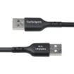 Picture of Startech.Com 4m (13ft) Usb-A To Usb-C Charging Cable, Charge & Sync, 3A, Usb 2.0, Tpe Jacket - Black Usb Charging Cord - Usb2ac4mbke