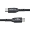 Picture of Startech.Com 4m (13ft) Usb-A To Usb-C Charging Cable, Charge & Sync, 3A, Usb 2.0, Tpe Jacket - Black Usb Charging Cord - Usb2ac4mbke