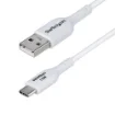 Picture of Startech.Com 3ft (1m) Usb-A To Usb-C Charging Cable, Charge & Sync, 3A, Usb 2.0, Tpe Jacket - White Usb Charging Cord - Usb2ac1mncwhe