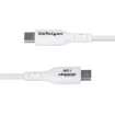 Picture of Startech.Com 3ft (1m) Usb-A To Usb-C Charging Cable, Charge & Sync, 3A, Usb 2.0, Tpe Jacket - White Usb Charging Cord - Usb2ac1mncwhe