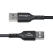 Picture of Startech.Com 3m (9.8ft) Usb-A To Usb-C Charging Cable, Charge & Sync, 3A, Usb 2.0, Tpe Jacket - Black Usb Charging Cord - Usb2ac3mnc