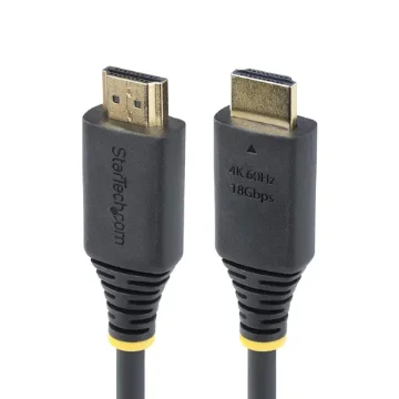 Picture of Startech.Com 30cm (1ft) High Speed Hdmi Cable, 4K 60Hz/1440p 144Hz, HDR10/HDCP 2.2/Arc, 18Gbps, Uhd Hdmi 2.0 Cord for Tv/Monitor/Display, Tpe Jacket - HDMI2-CABLE-4K60-30C