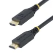 Picture of Startech.Com 30cm (1ft) High Speed Hdmi Cable, 4K 60Hz/1440p 144Hz, HDR10/HDCP 2.2/Arc, 18Gbps, Uhd Hdmi 2.0 Cord for Tv/Monitor/Display, Tpe Jacket - HDMI2-CABLE-4K60-30C
