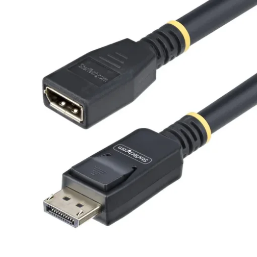 Picture of Startech.Com 10ft (3m) Displayport 1.4 Extension Cable, Dp 1.4 Port Saver Cable, 8K 60Hz, Dp Male To Female Extension Adapter Cord, Displayport Extension Cable, Tpe Jacket, M/F - 10F-DP14-EXTEND-CBL