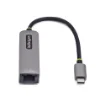 Picture of Startech.Com 2.5GbE Usb-C To Ethernet Adapter, 100W Pd Pass-Through, Nbase-T Nic, Usb 3.0 Type-C 2.5/1G Multi Speed Network, Thunderbolt Compatible, Windows & Mac - 2GPD3-USB-C-ETHERNET