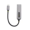 Picture of Startech.Com 2.5GbE Usb-C To Ethernet Adapter, 100W Pd Pass-Through, Nbase-T Nic, Usb 3.0 Type-C 2.5/1G Multi Speed Network, Thunderbolt Compatible, Windows & Mac - 2GPD3-USB-C-ETHERNET