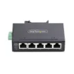 Picture of Startech.Com 5-Port Unmanaged Industrial Network Switch, 100/1000 Ethernet, Din Rail/Wall-Mountable, Rugged IP30 Gigabit Switch, -40F-167F, 9~60V Dc, Taa Compliant - I51G-ETHERNET-SWITCH