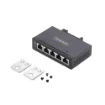 Picture of Startech.Com 5-Port Unmanaged Industrial Network Switch, 100/1000 Ethernet, Din Rail/Wall-Mountable, Rugged IP30 Gigabit Switch, -40F-167F, 9~60V Dc, Taa Compliant - I51G-ETHERNET-SWITCH