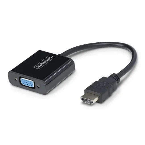 Picture of Startech.Com Hdmi To Vga Adapter, Active Video Converter for Laptop/Desktop, 1920x1080 (1080p), Hdmi Source To Vga Monitor/Display/Projector - Hd2vgae3