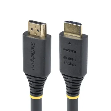 Picture of Startech.Com 5m (16.4ft) Premium Certified High Speed Hdmi Cable, 4K 60Hz/1440p 144Hz, HDR10/HDCP 2.2/Arc, 18Gbps, Uhd Hdmi 2.0 Cord for Tv/Monitor/Display, Tpe Jacket - HDMI2-CABLE-4K60-5M