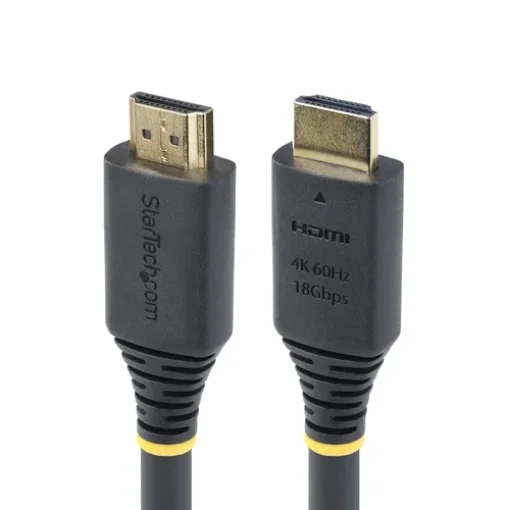 Picture of Startech.Com 5m (16.4ft) Premium Certified High Speed Hdmi Cable, 4K 60Hz/1440p 144Hz, HDR10/HDCP 2.2/Arc, 18Gbps, Uhd Hdmi 2.0 Cord for Tv/Monitor/Display, Tpe Jacket - HDMI2-CABLE-4K60-5M