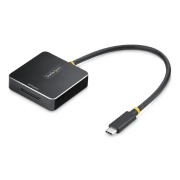 Picture of Startech.Com 1B-USB-C-SDE-ADAPTER Card Reader Usb 3.2 Gen 2 (3.1 Gen 2) Type-C Black - 1B-USB-C-SDE-ADAPTER
