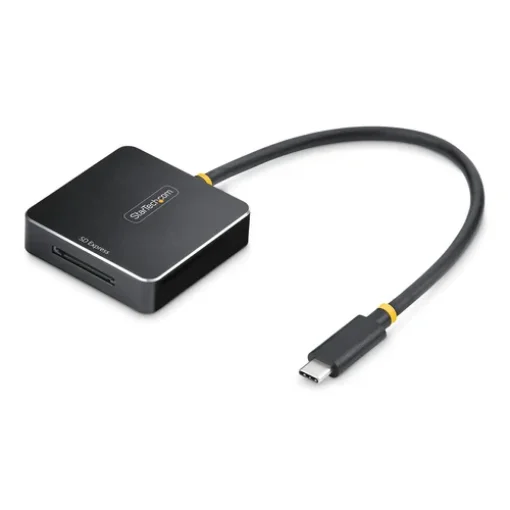Picture of Startech.Com 1B-USB-C-SDE-ADAPTER Card Reader Usb 3.2 Gen 2 (3.1 Gen 2) Type-C Black - 1B-USB-C-SDE-ADAPTER