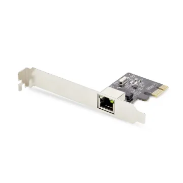 Picture of Startech.Com 1-Port Gigabit Pcie Network Adapter Card, 10/100/1000Mbps Pci Express Lan Card, Nic, Realtek RTL8111H, Works with Windows and Linux, Taa Compliant - St1000spex2t