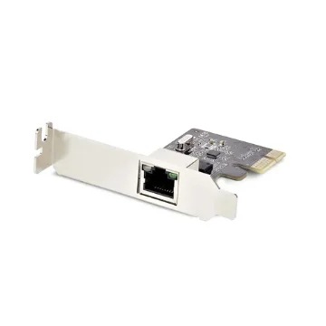 Picture of Startech.Com 1-Port Gigabit Pcie Network Adapter Card, Low-Profile Nic, 10/100/1000Mbps Pci Express Lan Card, Realtek RTL8111H, Windows and Linux, Taa Compliant - St1000spex2lt