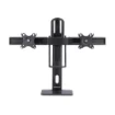 Picture of Startech.Com Crossbar Dual Monitor Desk Stand for Double 27-Inch Screens, Vesa Mount 75x75/100x100, Toolless Height Adjustment, Up To 13.2lb (6kg) Per Display - 2Mc1s-Monitor-Stand