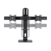 Picture of Startech.Com Crossbar Dual Monitor Desk Stand for Double 27-Inch Screens, Vesa Mount 75x75/100x100, Toolless Height Adjustment, Up To 13.2lb (6kg) Per Display - 2Mc1s-Monitor-Stand