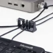 Picture of Startech.Com Peripheral Cable Anchor Lock, Secure Keyboard/Mouse, Cable Lock for Shared Office/Public Computers, Cable Trap Compatible W/Laptop Security Cable/Padlock - Taa - Cable-Organizer-Lock