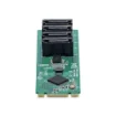 Picture of Startech.Com 4-Port M.2 To Sata Adapter Card, M.2 Pcie 3.0 To Sata Hdd/Ssd Expansion Card, ASM1064 Chipset, M.2 Nvme To 4x Hdd/Ssd for Windows/Macos/Linux - 4P-SATA-M2-ADAPTER