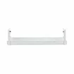 Picture of Startech.Com Under Desk Cable Management Tray, Length Adjustable Cable Organizer, Clamp-On Installation, No Drilling Required, Power Bar Holder, White - Calw-Desk-Cable-Tray