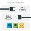 Picture of Startech.Com 3m Usb-C Charging Cable, Usb-If Certified Usb C Cable, 240W Pd Epr, Usb 2.0 Type-C Laptop Charger Cord, Usb-C Data Transfer Cable, Tpe Jacket, M/M - Usb2epr3m