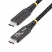 Picture of Startech.Com 1m (3.3ft) USB4 Cable, Usb-If Certified Usb-C Cable, 40Gbps, 240W Power Delivery Pd 3.1 Epr, 8K 60Hz, Usb Type-C Data Transfer Cable/Cord, Compatible W/Thunderbolt/Usb 3.2 Ports - 1M-40G-USB4-CABLE