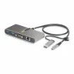 Picture of Startech.Com 2-Port Usb-C Hub with Ethernet and Rs-232, Attached Usb-C To Usb-A Dongle, 100W Pd Pass-Through, 2x Usb-A 5Gbps, Gigabit Ethernet, RS232 Serial (Ftdi) - 5G2a1sgbb-Usb-C-Hub