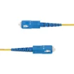 Picture of Startech.Com 1m (3.3ft) Lc To Sc (Upc) OS2 Single Mode Simplex Fiber Optic Cable, 9/125Μm, 40G/100G, Bend Insensitive, Low Insertion Loss - Lszh Fiber Jumper Cord - SPSMLCSC-OS2-1M