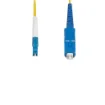 Picture of Startech.Com 3m (9.8ft) Lc To Sc (Upc) OS2 Single Mode Simplex Fiber Optic Cable, 9/125Μm, 40G/100G, Bend Insensitive, Low Insertion Loss - Lszh Fiber Jumper Cord - SPSMLCSC-OS2-3M