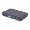 Picture of Startech.Com 4-Port Km Switch with Mouse Switching, Usb Switch for Keyboard/Mouse, 3.5mm/USB Audio, Peripheral Sharing for 4 Computers, Taa Compliant - P4a20132-Km-Switch
