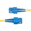 Picture of Startech.Com 3m (9.8ft) Sc To Sc (Upc) OS2 Single Mode Duplex Fiber Optic Cable, 9/125Μm, 40G/100G Zipcord, Bend Insensitive, Low Insertion Loss - Lszh Fiber Jumper Cord - Smdos2scsc3m