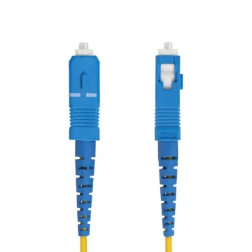 Picture of Startech.Com 2m (6.6ft) Lc To Sc (Upc) OS2 Single Mode Simplex Fiber Optic Cable, 9/125Μm, 40G/100G, Bend Insensitive, Low Insertion Loss - Lszh Fiber Jumper Cord - SPSMLCSC-OS2-2M