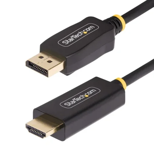 Picture of Startech.Com 6.6ft (2m) Displayport To Hdmi Adapter Cable, 4K 60Hz with Hdr, Dp To Hdmi 2.0b, Active Video Converter, Displayport Desktop To Hdmi Monitor - 6F-DP-HDMI-4K60-HDR