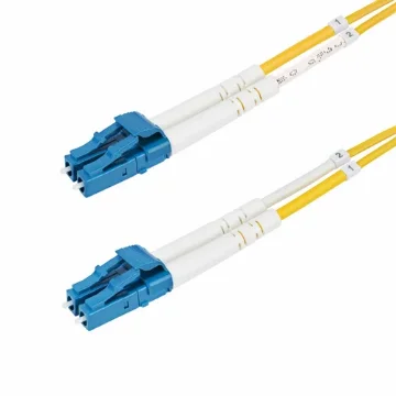 Picture of Startech.Com 25m (82ft) Lc To Lc (Upc) OS2 Single Mode Duplex Fiber Optic Cable, 9/125Μm, 100G, Bend Insensitive, Low Insertion Loss - Lszh Fiber Jumper Cord - Smdos2lclc25m
