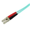 Picture of Startech.Com 1m (3ft) Lc/Upc To Sc/Upc OM3 Multimode Fiber Optic Cable, Full Duplex 50/125Μm Zipcord Fiber Cable, 100G, Low Insertion Loss, Lszh Fiber Jumper Cord - A50fblcsc1