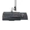Picture of Startech.Com Wall Mount Workstation, Vesa Mount for 32" Monitors (22lb/10kg), Fully Articulating Single Monitor Mount & Keyboard Tray W/Desktop Computer/Pc Bracket, Standing Desk - 2PASTSC-WALL-MOUNT