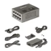 Picture of Startech.Com 4-Port Multi-Gigabit Poe++ Injector, 5/2.5/1G Ethernet (Nbase-T), Poe/Poe+/Poe++ (802.3af/802.3at/802.3bt), 160Watts Power Budget, Wall/Din Rail Mountable, Unmanaged - AS445C-POE-INJECTOR