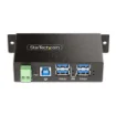 Picture of Startech.Com 5G4aindrm-Usb-A-Hub Interface Hub Usb 3.2 Gen 1 (3.1 Gen 1) Type-B 5000 Mbit/S Black - 5G4aindrm-Usb-A-Hub