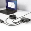 Picture of Startech.Com 5G4aindrm-Usb-A-Hub Interface Hub Usb 3.2 Gen 1 (3.1 Gen 1) Type-B 5000 Mbit/S Black - 5G4aindrm-Usb-A-Hub