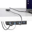 Picture of Startech.Com 5G7aindrm-Usb-A-Hub Interface Hub Usb 3.2 Gen 1 (3.1 Gen 1) Type-B 5000 Mbit/S Black - 5G7aindrm-Usb-A-Hub