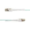 Picture of Startech.Com 4m (13ft) Lc To Lc (Upc) OM4 Multimode Fiber Optic Cable W/Push Pull Tabs, 50/125Μm, 100G, Bend Insensitive, Low Insertion Loss - Lszh Fiber Jumper Cord - 450Fblclc4pp