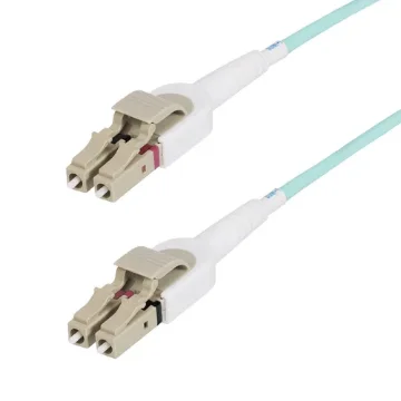 Picture of Startech.Com 5m (16.4ft) Lc To Lc (Upc) OM4 Switchable Fiber Optic Cable 50/125Μm, 100G, Toolless Polarity Switching, Low Insertion Loss - Lszh Fiber Jumper Cord - 450Fblclc5sw