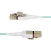 Picture of Startech.Com 5m (16.4ft) Lc To Lc (Upc) OM4 Switchable Fiber Optic Cable 50/125Μm, 100G, Toolless Polarity Switching, Low Insertion Loss - Lszh Fiber Jumper Cord - 450Fblclc5sw