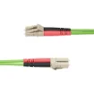 Picture of Startech.Com 5m (16.4ft) Lc To Lc (Upc) OM5 Multimode Fiber Optic Cable, 50/125Μm Duplex Lommf Zipcord, Vcsel, 40G/100G, Lszh Fiber Jumper Cord - LCLCL-5M-OM5-FIBER