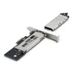 Picture of Startech.Com M.2 Nvme Ssd To Pcie x4 Mobile Rack/Backplane with Removable Tray for Pci Express Expansion Slot, Tool-Less Installation, Pcie 4.0/3.0 Hot-Swap Drive Bay, Key Lock - 2 Keys Included - M2-REMOVABLE-PCIE-N1