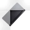 Picture of Startech.Com Clamp-On Steel Desk Corner Sleeve for L-Shaped/Corner Desk, for 0.5-1.5in (12.7-38.1mm) Desks, Increase Space for Keyboard/Mouse, Desk Extender/Tray for Wooden/Steel Desks, Ships Assembled - Dskcrnrslv