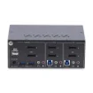 Picture of Startech.Com 2-Port Dual-Monitor Displayport Kvm Switch, 4K 60Hz, 2x Usb 5Gbps Hub Ports, 2x Usb 2.0 Hid Ports, Hotkey and Push-Button Switching, Taa Compliant - Esd Level 3 Protection - P2dd46a2-Kvm-Switch